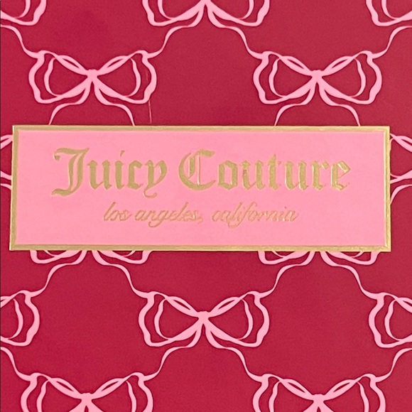 Juicy Couture Gold and Pink Heart Lock & Key Necklace Set - Picture 8 of 9